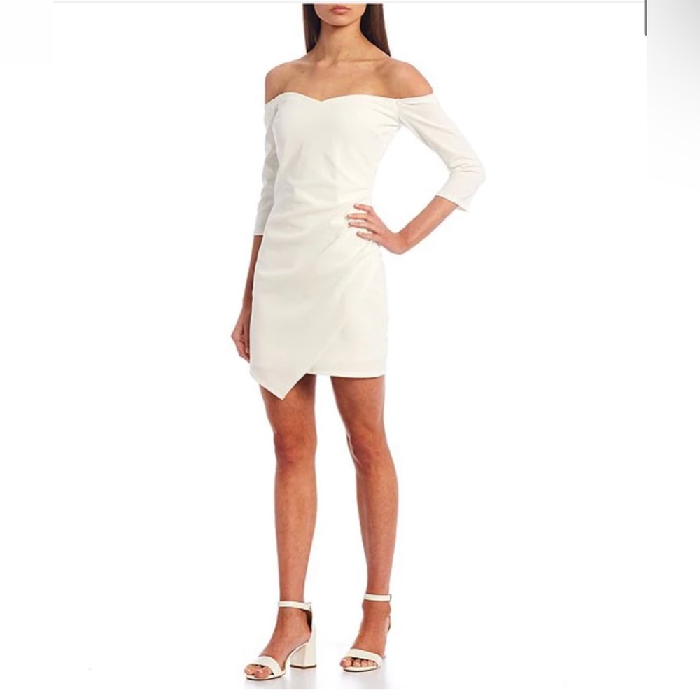 Off the shoulder dress
